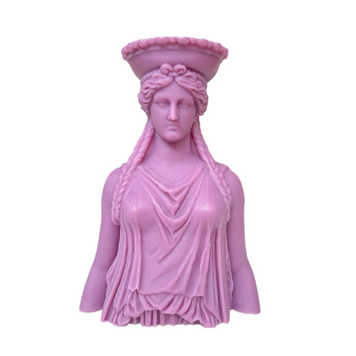 Ancient Greek goddess statue silicone mold Greek large-sized female bust candle gypsum resin silicone mold