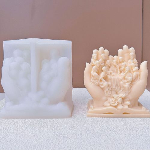 The Last Supper of the Jesus Family: Aromatherapy, Gypsum Resin, Dropping Glue, Cement Candle, Silicone Mold, Art Designer, Stage Design
