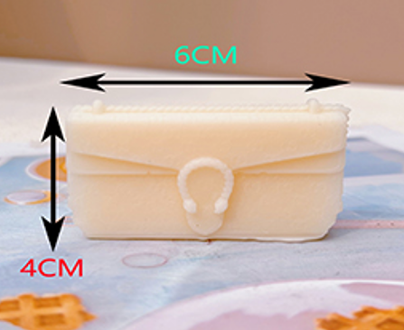 Copy Woman Handbag Candle Mold Famous Soap Home Decor Silicona Mould Making Supplies Wax Mini Bag