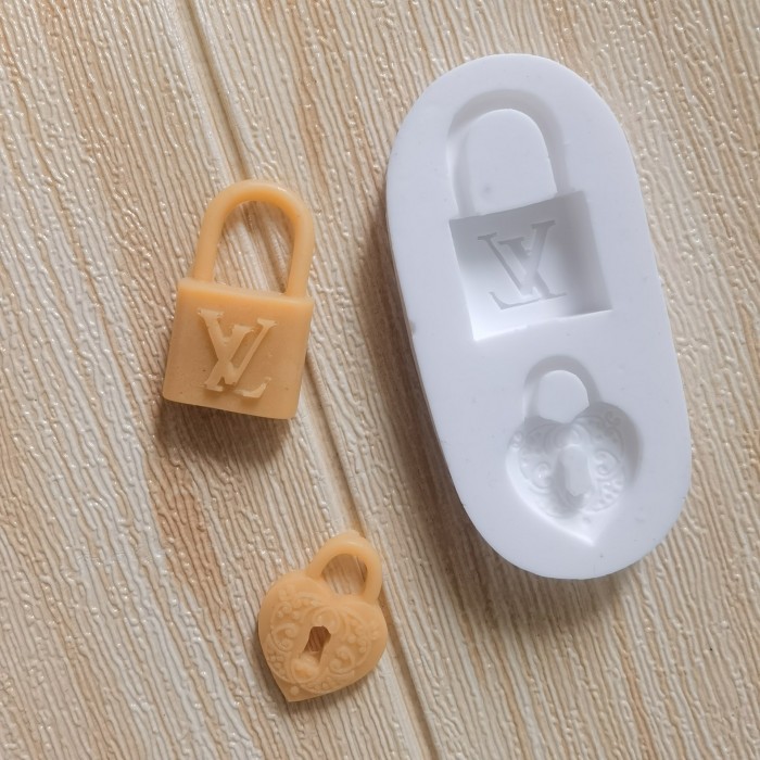 Designer Handbag Logo Silicone Mold Fondant Chocolate Cake Decorating Mould
