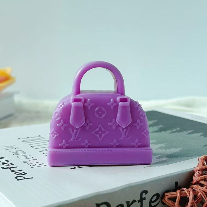 Brand women's handbag candle mold, making aromatherapy candles, ice cubes, soap, resin casting molds, home decoration holiday gifts