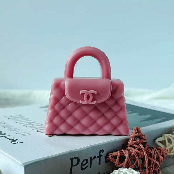 Brand women's handbag candle mold, making aromatherapy candles, ice cubes, soap, resin casting molds, home decoration holiday gifts