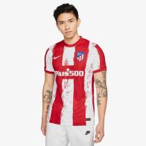Nike Atletico Madrid 21/22 Home Match SS Jersey - Sport Red/White