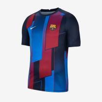 Nike FC Barcelona 21/22 SS Top - Soar/Obsidian/Pale Ivory