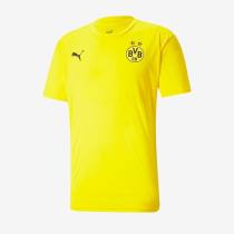 Puma Borussia Dortmund 20/21 Warm Up Jersey - Cyber Yellow/Puma Black