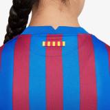 Nike FC Barcelona 21/22 Kids Home Stadium SS Jersey - Soar/Pale Ivory