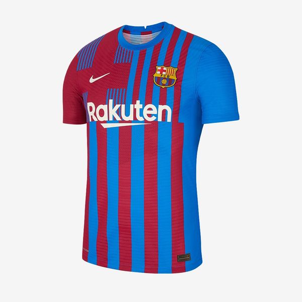 Nike FC Barcelona 21/22 Home Match SS Jersey - Soar/Pale Ivory