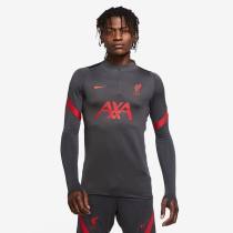 Nike Liverpool 20/21 Dry Strike Drill Top - Anthracite/Gym Red