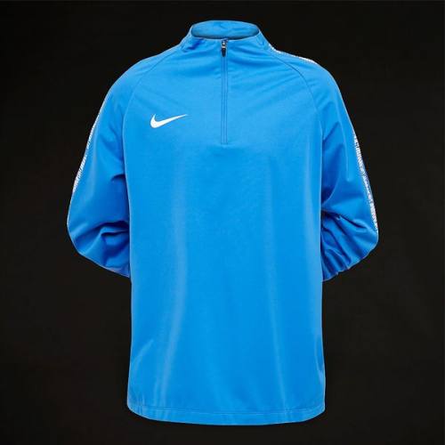 Nike Kids Shield Squad Drill Top - Italy Blue/White