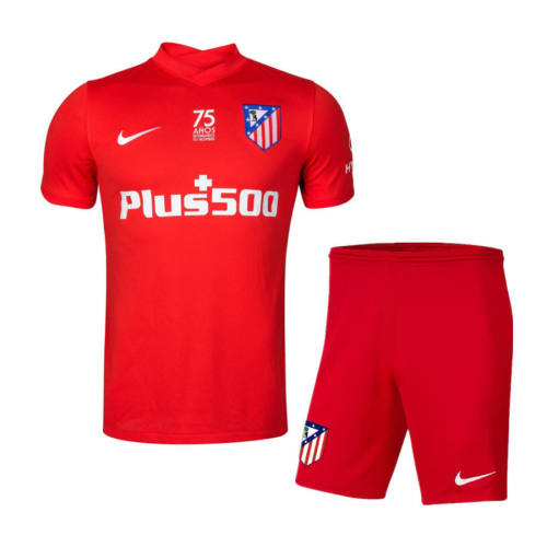 Atletico Madrid 21/22 Fourth Jersey and Short Kit - 75th Anniversary