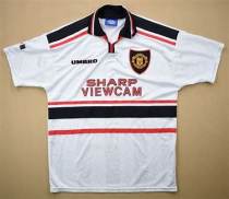 Manchester United 1997-99 Away Retro Jersey
