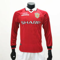 Manchester United 1999/2000 Home LS Retro Soccer Jerseys