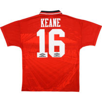 Manchester United 1994/1996 Keane Home Retro Jersey