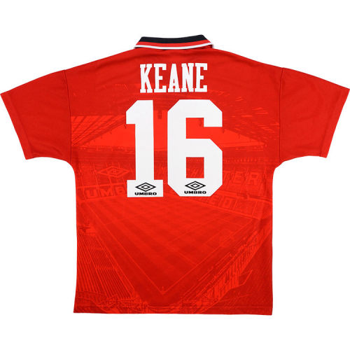 Manchester United 1994/1996 Keane Home Retro Jersey