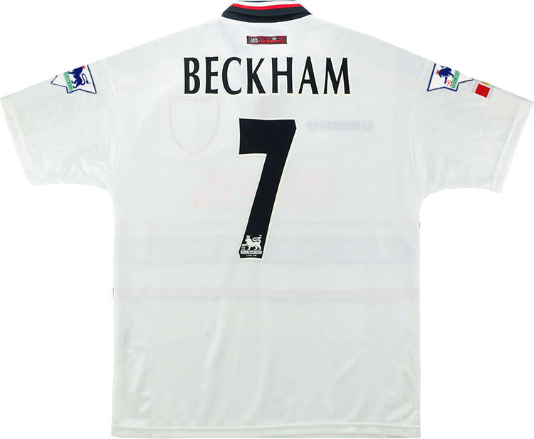 Manchester United 1997-99 Beckham Away Retro Jersey