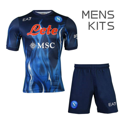 SSC Napoli 21/22 Third Jersey and Short Kit