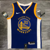 Thai Version Stephen Curry Men's Blue Player Jersey - Icon Edition