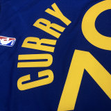 Thai Version Stephen Curry Men's Blue Player Jersey - Icon Edition