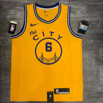 Thai Version Nick Young Men's Yellow Player Jersey - The City Classic Edition