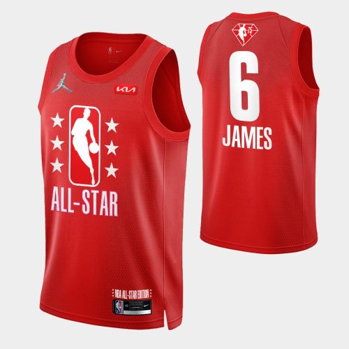 Adult 2022 All-Star LeBron James Red Jersey
