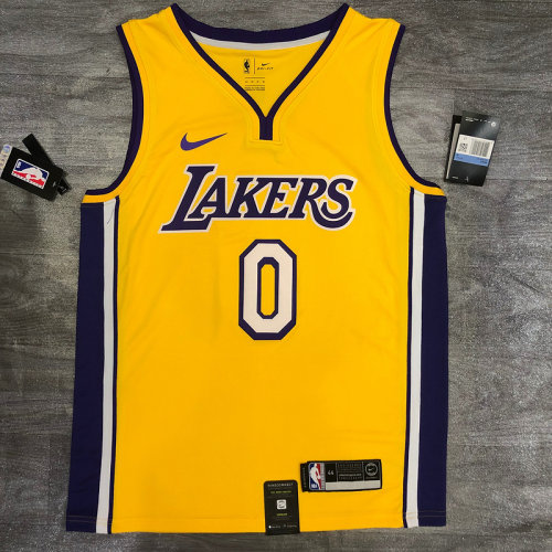 Thai Version Nick Young Men's Yellow Player Jersey - Retro Classic Edition