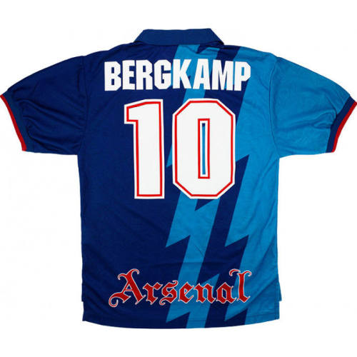 ARS 1995-1996 Away Retro Jersey #10 Bergkamp