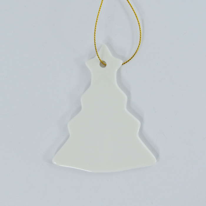 US Warehouse 3 inches sublimation ceramic ornaments
