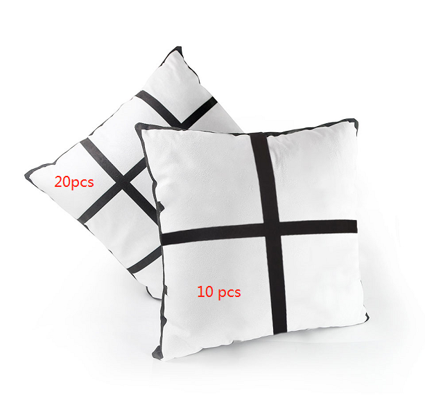 Clearance Sale US Warehouse 18*18 inches sublimation pillowcases with 2 mixed patterns