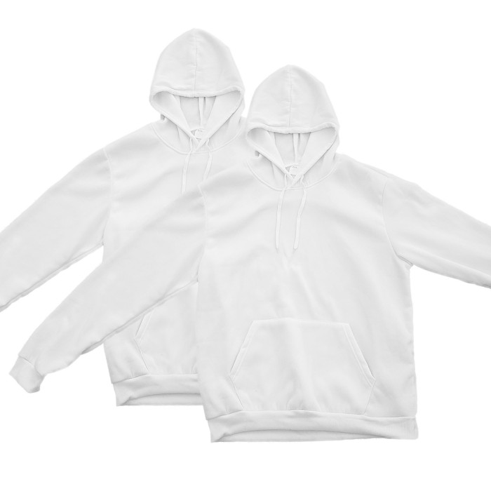 RTS US Warehosue Polyster Sublimation White Blanks Hoodies,Mixed size