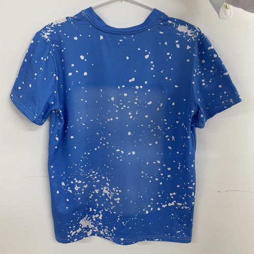 RTS USA warehouse Sublimation Faux Bleached T shirt