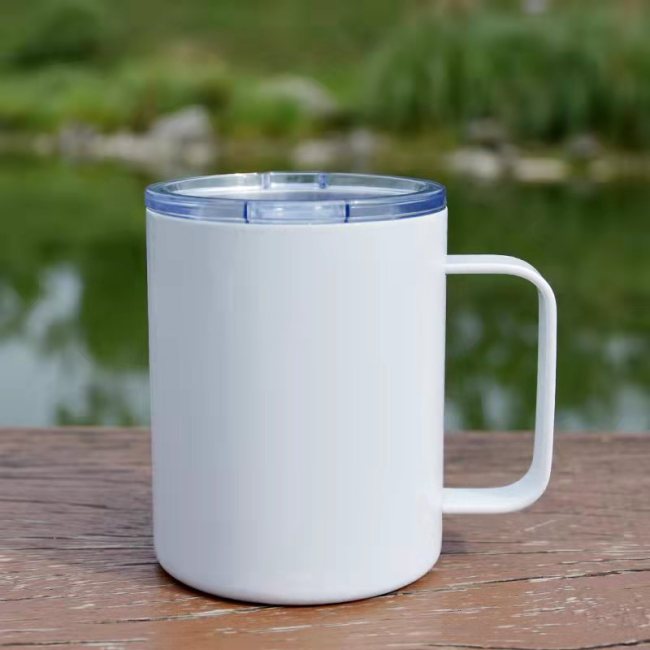 RTS USA warehouse 10oz sublimation coffee mugs with handle