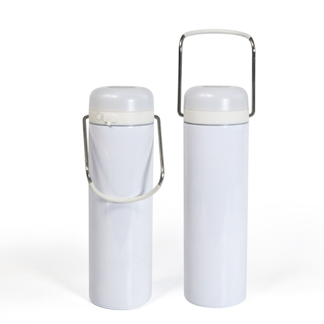 RTS US warehouse 20oz sublimation tumblers with temperature lid,the lid with light
