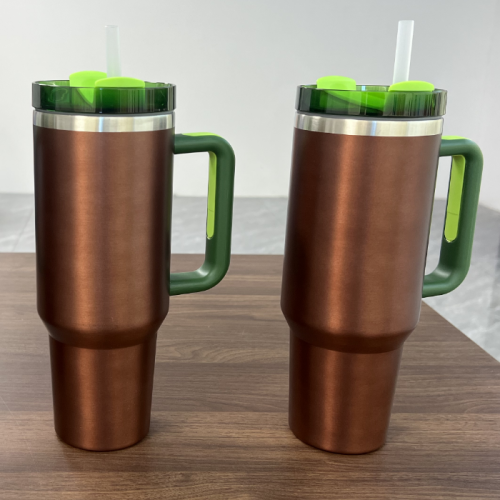 China Warehouse 40oz copper sublimation tumbler with handle