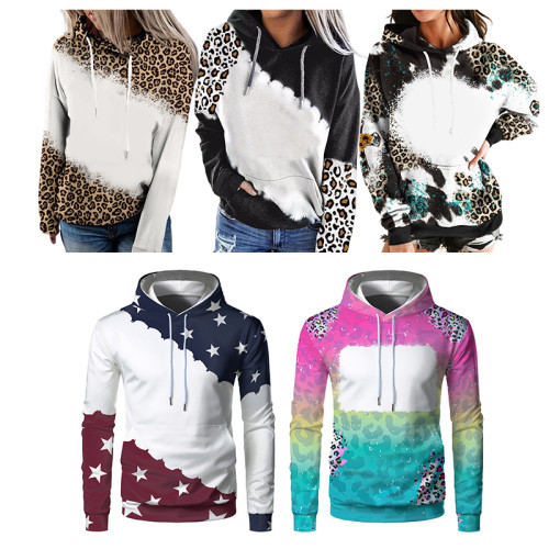 RTS USA warehouse  US size Polyester Sublimation hoodies
