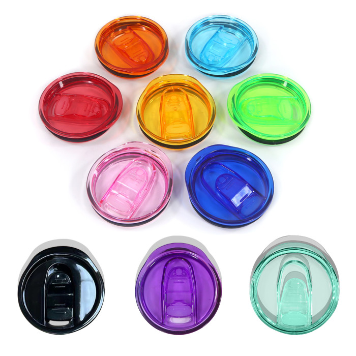 RTS USA warehouse 20oz  colorful plastic lids,fit the 20oz skinny striaght tumbler