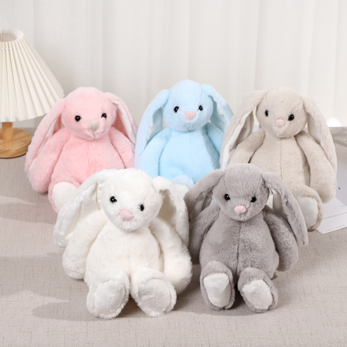 US Warehouse Sublimation Easter Bunny Doll Mixed colors(ears and foot are for sublimation)