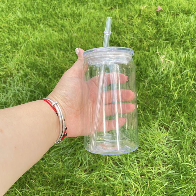 RTS US warehosue 16oz clear plastic cups(Not for sublimation)