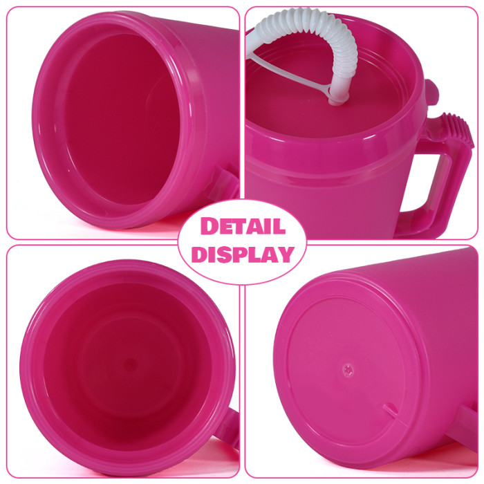 RTS US warehouse 34oz colored plastic travel cups (Not for sublimation)
