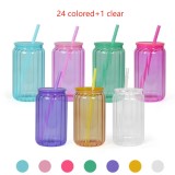 Mixed 7 colors(24 colored+1 clear 25 cups/case)