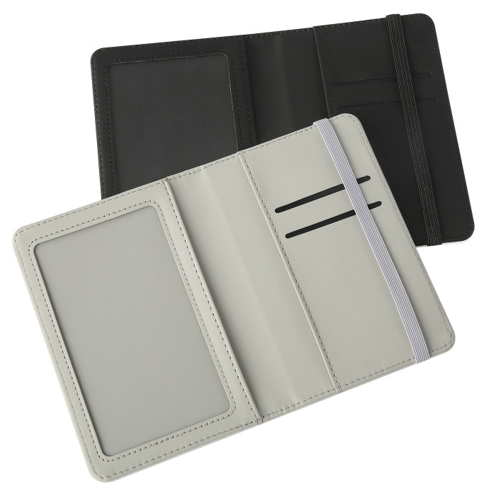 China warehouse PU Leather Sublimation Passport Holder