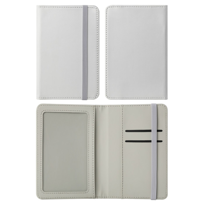 China warehouse PU Leather Sublimation Passport Holder
