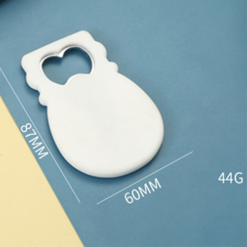 China warehouse Sublimation Magnetic Bottle Opener