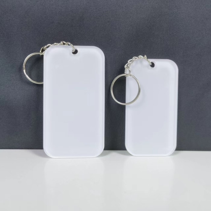 China warehouse Sublimation Acrylic Keychains Key chain KeyChain