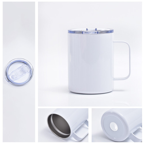 RTS USA warehouse 10oz sublimation coffee mugs with handle