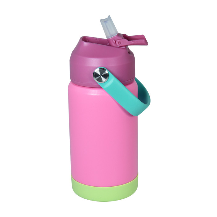 RTS US Warehouse 12oz colored powder coated kids water bottle(Not for Sublimation)