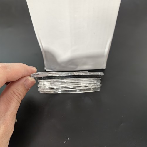 China Warehouse Screw Clear Plastic lids for 15oz/20oz skinny tumbler