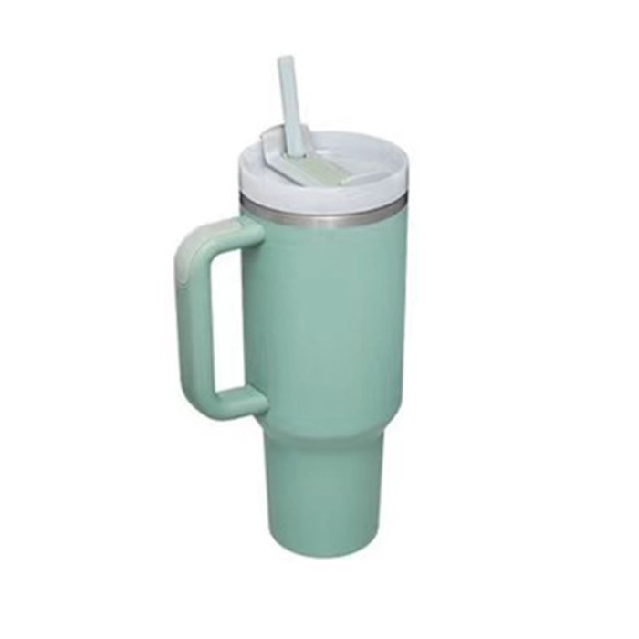 China Warehouse H2 40OZ powder coated travel tumblers