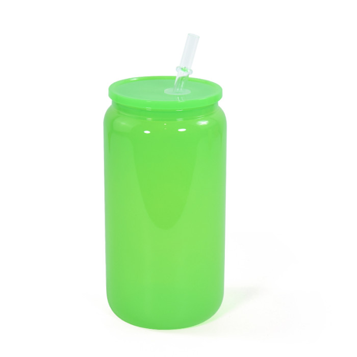 RTS US Warehouse Colored 16oz Sublimation Glass Cups