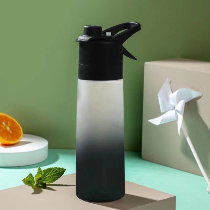 China Warehouse BPA FREE Plastic 20oz Spray Water Bottle