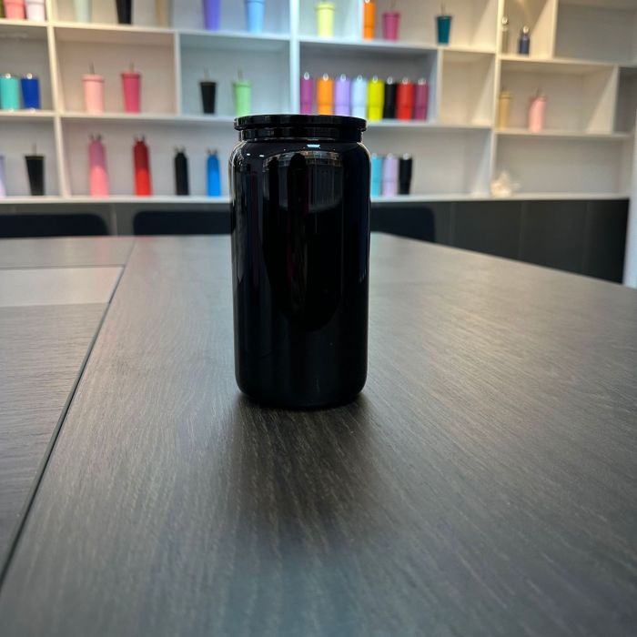 US Warehouse 16oz Colored sublimation glass Cup( black color is not for sublimation) Libby Cups